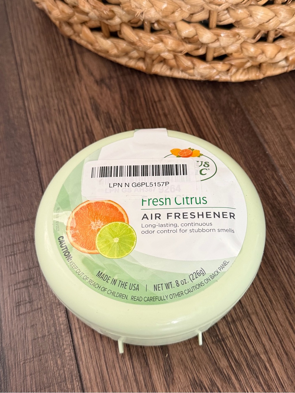 Citrus Magic Air Freshener - Odor Absorbing - Solid
- Fresh Citrus
- 8 oz new